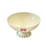 Drain Fruit Bowl Round for Candy and Snack Washing, Storing & Serving Fruits