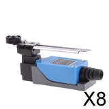 Maxbell 8xME-8108 Adjustable Roller Lever Arm Limit Switch NC-NO CNC Mill Router  Blue