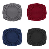 Maxbell 4pcs Jacquard Polyester Stretch Dining Chair Seat Cover Protector Size_L