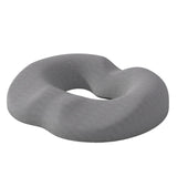 Maxbell Donut Sitting Pillow Breathable Office Chair Cushion for Car Airplane Office Gray