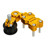 Maxbell Motorcycle Chain Adjuster Universal Premium High Performance Tensioner Guide Yellow