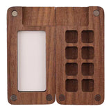Maxbell Watercolor Palette Wood Paint Palette for Gouache Oil Paint Pigments Acrylic Without Clip