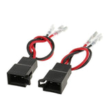 Maxbell 4x2 Pieces Car Audio Speaker Wire Harness Connector for VW AUDI