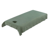 Maxbell Maxbell Reusable Washable Cotton Acupuncture Massage Table Bed Pad Cover Green