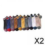 Maxbell 2x10 Pairs Mens Ankle Socks Comfortable for Athletic Men Women Four Seasons