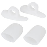 Maxbell Footful Silicone Gel Protective Toe Caps + Hammer Claw Mallet Toe Crest Corrector