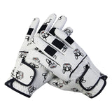 Maxbell Women Golf Gloves Breathable PU Mesh Anti Slip Grip Multipurpose Dog Printed Size XL 21