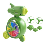 Maxbell Maxbell 5 in 1 Gyro Toy Versatile Whistle Toy Gyro Toy for Girls Boys Indoor Outdoor Dark green