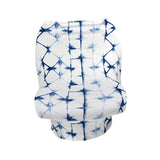 Maxbell Soft Stroller Cover Baby Carrier Breastfeeding Canopy Scarf Blue