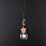 Maxbell Maxbell 2X Empty Car Perfume Bottle Hanging Pendant Aroma Diffuser White Flower