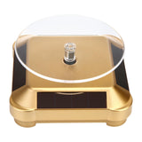 Maxbell Rotating Turntable Easy to Use for Showcase Photography Products Living Room Gold