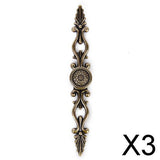 Maxbell 3xRoyal Antique Cupboard Cabinet Drawer Door Pull Handle 175mm 2 colors Bronze