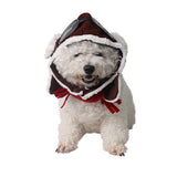 Maxbell Free Size Pet Pilot Hat Scraf Set Handsome Pet Pilot Fancy Dress Costume