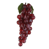 Maxbell 5xArtificial Faux Fake Lifelike Plastic Fruit Grape Apple Lemon Sketch Prop c