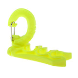 Maxbell Maxbell Scuba Diving Triple 3 BCD Hose Holder Retainer with Folding Snap Clip Yellow