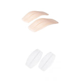 Maxbell 2pairs Women's Silicone Bra Straps Cushions Non-slip Shoulder Pads Nude + White