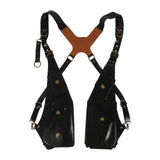 Maxbell Underarm Shoulder Bag Multipurpose Wallet Pocket for Running Outdoor Parties Black