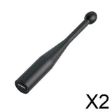 Maxbell 2xStrength Training Club 2kg Functional Grip Gym Equipment Exercise Club Bells