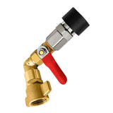 Maxbell Truck Air Tank Intake Connector Gas Storage Connection Pipe Air Tank Adapter Short  Switch Valve