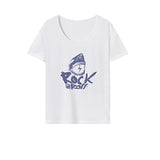 Maxbell Maxbell Womens T Shirt Summer Casual Crew Neck Shirt for Daily Wear Office Commuting S White