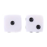 2pcs Russian Dice Deluxe Forcing Dice Magic Tircks Props Stage Accessories
