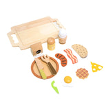 Maxbell Kitchen Toys Kitchen Accessories Wooden Toys for Kids Birthday Gift