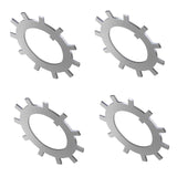 Maxbell 4x Trailer Wheel Spindle Tang Washers Axle Parts for Wheel Axle Trailer