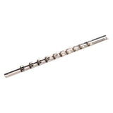 Maxbell Socket Organizer 3/8 inch Socket Holder Metal Heavy Duty for Garage Workshop 35cm