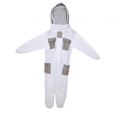 Maxbell Ventilated Beekeeper Suit White Long Sleeve Bee Keeper Professional Bee Suit XXL  176 to 185cm