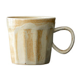 Maxbell Coffee Mug with Handle Stoneware Tea Water Hand Cup for Birthday Office Work beige