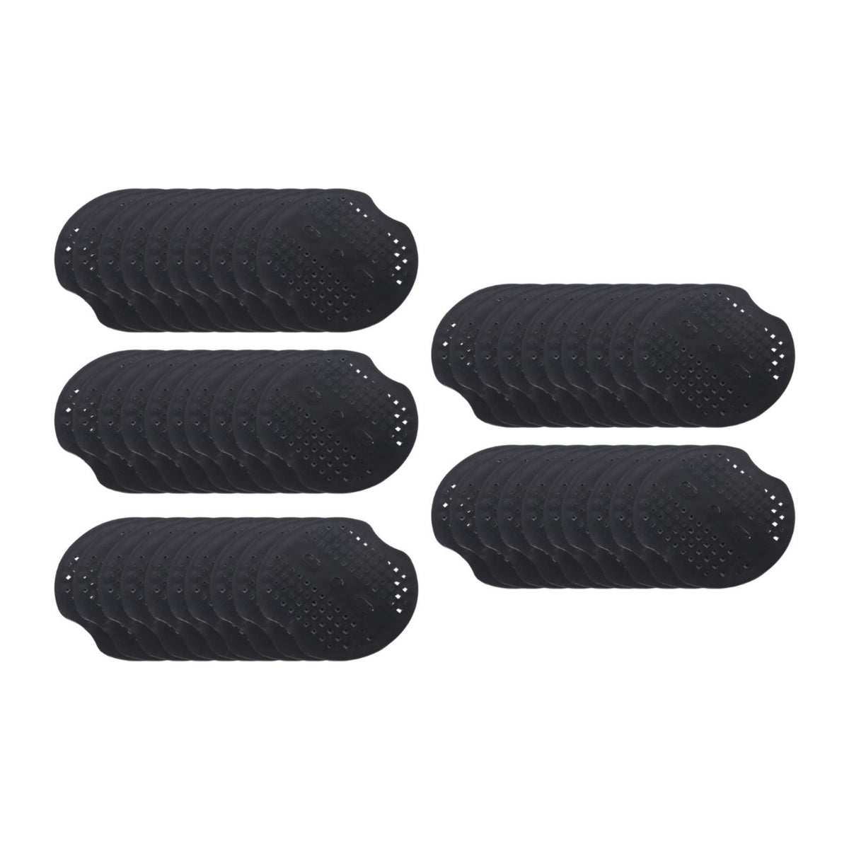 Maxbell Garden Staple Buffer Washers Tents Sod Lawn Landscape Staple Stakes Gaskets Black 50Pcs