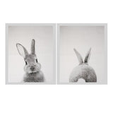 Maxbell 6 Panels Canvas Oil Paintings Wall Decor Cute Animal Art Pictures