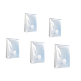 Maxbell 5Pcs Vacuum Storage Bag Quilt with Pump Thicken Transparent 80% More Storage