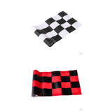 Maxbell 4pcs Golf Practicing Training Nylon Putting Green Solid Chequered Flag Flags