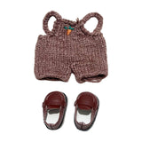 Maxbell 6.69in Doll Clothes Costumes Doll Accessories for Gift Birthday Little Girls brown