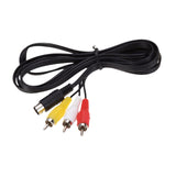 Maxbell AV Cable for Generation 2 Gaming Accessories Black High Definition Transmitting