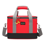 Maxbell First Aid Bag Empty Compact Medical Storage Bag for Workplace Outdoor Office Red