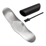 Maxbell Garlic Crusher Practical Hand Press Garlic Press for Camping Cafe Restaurant