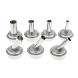7 Pack Universal Heat Gun Nozzle Hot Air Desoldering Station Gun Mouth - Aladdin Shoppers
