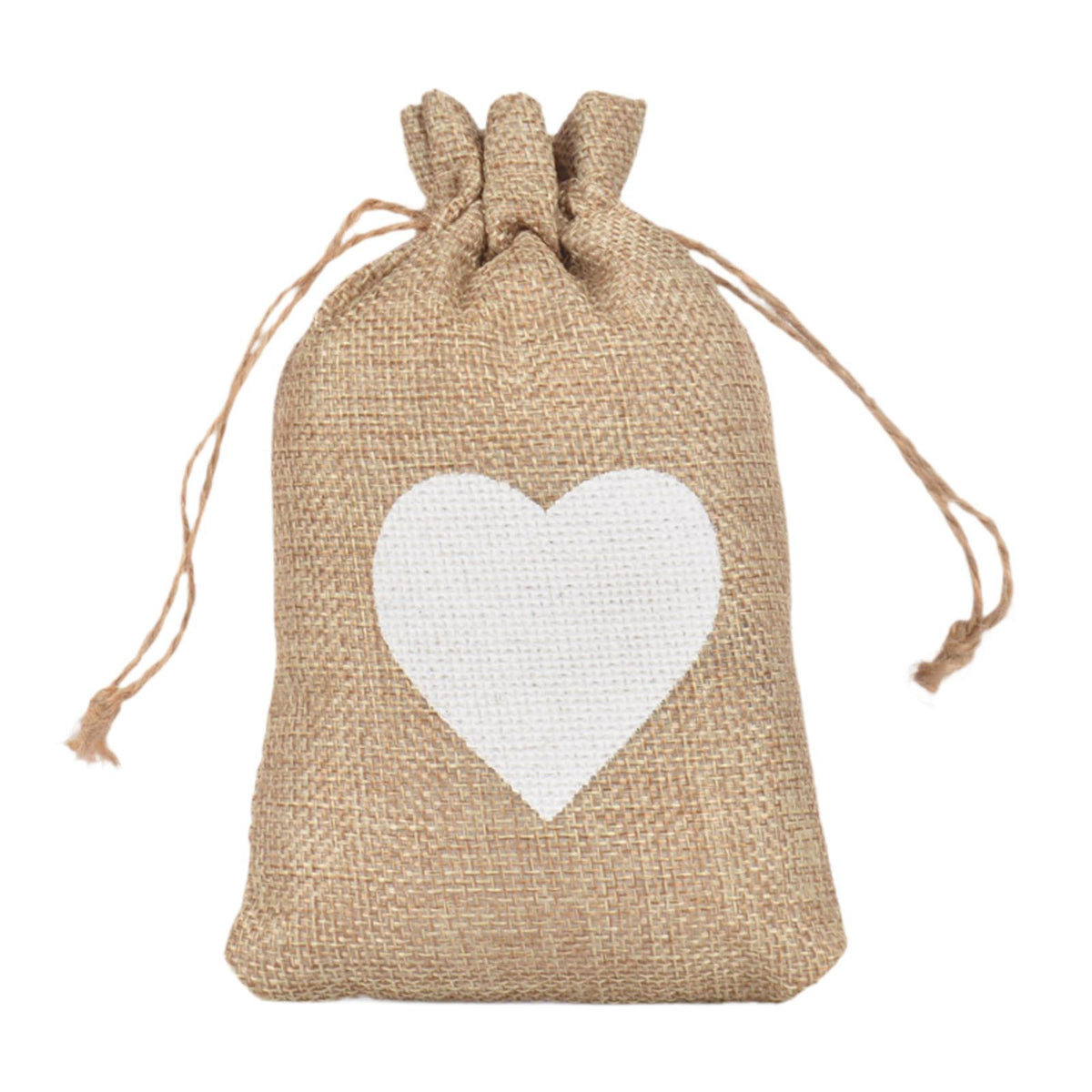 Maxbell Halloween Burlap Gift Bags with Drawstring for Wedding Birthday Thanksgiving Style A