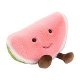 Maxbell Plush Fruit Toy Cute Soft Fruit Series Plush Doll for Adults Boys Girls Kids 22cm Watermelon