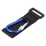 Maxbell 2xMultifunctional Loop Tie Down Straps with Carabiner Bike Handlebar Workout Blue