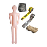 Inflatable Mannequin Prop for DIY Halloween Decoration Retail Clothing Shops without Pump