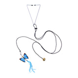 Maxbell 2x Cat Toy Funny Cats Stick Hanging Kitten Interactive Retractable Playing