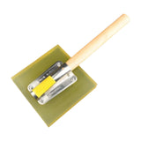 Maxbell Rubber Clapper Flooring Tool Anti Slip Convenient Rubber Clapper Square Tool S