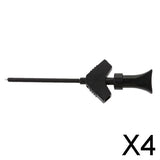 Maxbell 4x mini grabber SMD IC test hook clip jumper probe Logic Analyzer  black