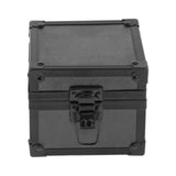 Maxbell Watch Travel Case Single Slot Multifunctional Watch Box for Memento Birthday Pure Black