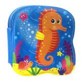 Maxbell Maxbell Inflatable Water Filled Cushion Bath Book for Baby Infant Swim Toy Sea Horse