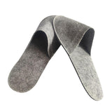 Maxbell Cloth Slippers Comfortable Soft Lightweight Sauna Slippers for Women Men Home Gray