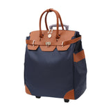 Maxbell Rolling Duffle Bag Large Capacity Suitcase for Beach Business Trip Traveling Dark Blue